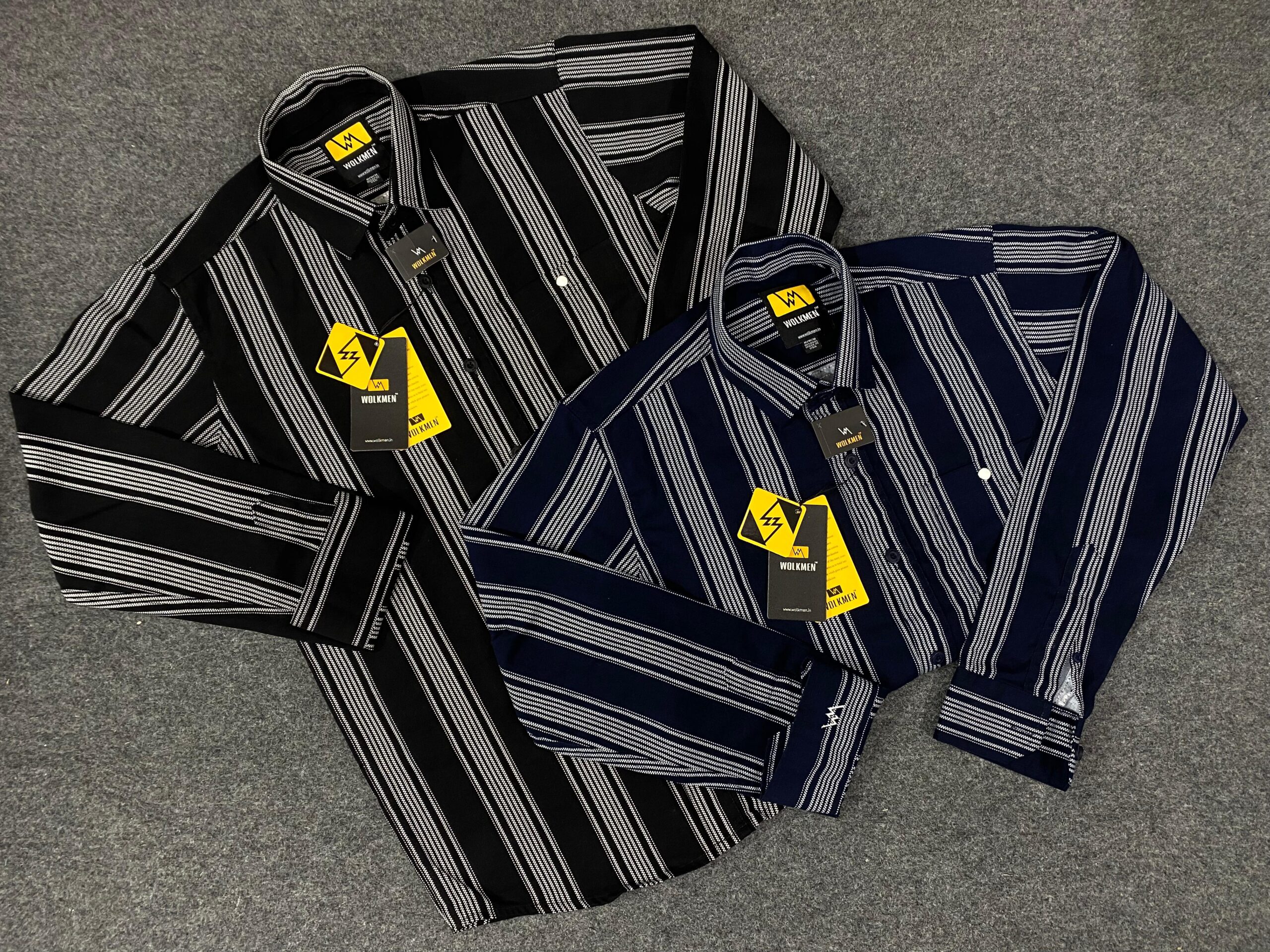 PREMIUM RFD FABRIC LINING SHIRTS DOUBLE TEERA( SHOULDER) FULL ACCESSORIES FIVE ARTICLES S to XL SIZE