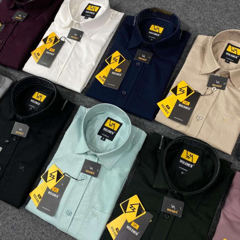 PREMIUM OXFORD COTTON PLAIN DOUBLE SHOULDER